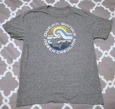 Mens Outerbanks Obx Gray T-shirt Ss Size Xl North Carolina Nc Shark