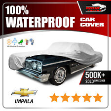 Chevy Impala 2-door 1962-1964 Car Cover - 100 Waterproof Breathable Uv Resist