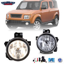 Fog Lights For 2003-2006 Honda Element Factory Clear Glass Lens Wwiring Switch