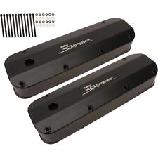 Holley Sniper 890007b Fabricated Valve Covers 1968-97 Bbf Black