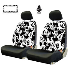 For Ford New Mickey Mouse Sideless Car Auto Seat Covers Accessories Set