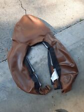 1997-2006 Porsche 996 911 986 Boxster Seat Back Bolster Leather Natural Brown Oe