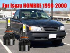 Led For Hombre 1996-2000 Headlight Kit 9006 Hb4 6000k White Cree Bulbs Low Beam