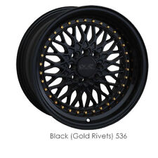 Xxr Wheels Rim 536 15x8 4x1004x114.3 Et0 73.1cb Black
