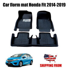 For Honda Fit 2014-2019 Car Floor Mats Front Rear Liner Waterproof Mat