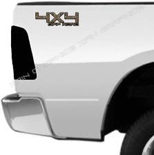 2x 4x4 Off Road Sticker Decal Camo Hunting Truck Fits Gmc Chevrolet Dodge Ford