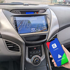 For Hyundai Elantra 2011-2013 Apple Carplay Android 12 Car Radio Stereo Gps Navi