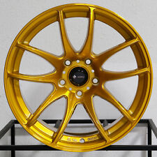 4-new 18 Vors Tr4 Wheels 18x8.518x9.5 5x108 3535 Candy Gold Staggered Rims 73