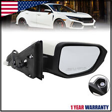Right Side Mirror Assembly Power Fold Heated View Camera For 16-2018 Honda Civic