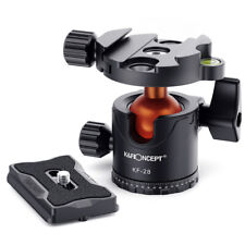 Kf Concept Tripod Ball Head 360 Panoramic With 14 Qr Bubble Level For Dslr