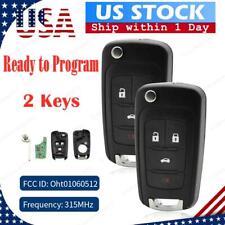 2pack Replacement For 2010 2011 2012 2013 2014 2015 2016 Chevrolet Cruze Key Fob