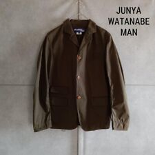Junya Watanabe Man Comme Des Garcons Jacket Mens Size M Cotton Brown Wc-j040