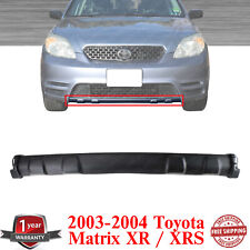 Front Bumper Lower Valance For 2003-2004 Toyota Matrix Xr Xrs