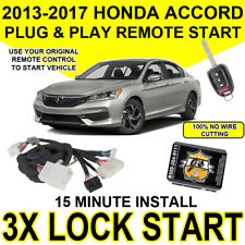 Js Alarms Key Start Plug Play Remote Start For 2013-2017 Honda Accord Ho3