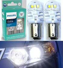 Philips Ultinon Led Light 1156 White 6000k Two Bulbs Drl Daytime Running Replace