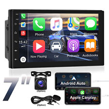 7 Car Radio For Appleandriod Carplay Bt Car Stereo Touch Screen Double Camera