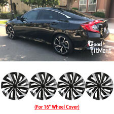 For Honda Civic Set Of 4 16 Hubcaps Wheel Cover Fits R16 Rims Steel Wheel Us