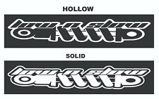 Low And Slow Die Cut Decal Sticker Stance Car Jdm