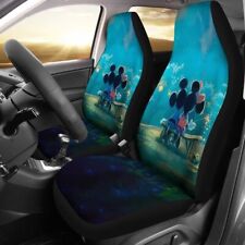 Mickey And Minnie Mouse Love You Forever Couple Romantic Car Seat Covers