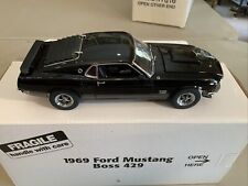 Danbury Mint 124 1969 Ford Mustang Boss 429 W Box