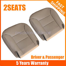 Both Side Bottom Replacement Seat Cover Tan For 1995-1999 Gmc Yukon Sierra