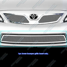 Fits 2011-2013 Toyota Corolla Lower Bumper Stainless Chrome Mesh Grille Insert