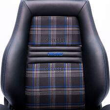 1 Seat Full Setrecaro Upholstery Kits Seat Covers For Lsb Vw Golf7 Gti Blue