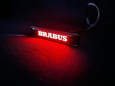 Mercedes Red Brabus Style Illuminated Grille Led Badge Emblem Light G S E C Gle