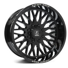 Axe Kratos Gloss Black 22x12 -44 6x135 6x139.7 Wheel Single Rim
