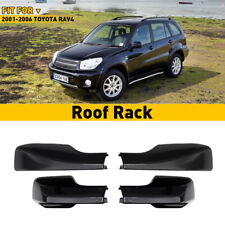 Roof Rack Cover Rail End Shell Cap Trim For Toyota Rav4 2001 2002 2003 2004 2005