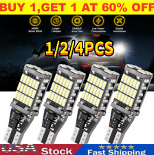 4x T15 921 912 Led Reverse Backup Light Bulbs W16w 916 6000k Super Bright White