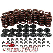 Valve Springs Kit Fit For Chevrolet Sbc 327 350 400 W Steel Retainers Locks New