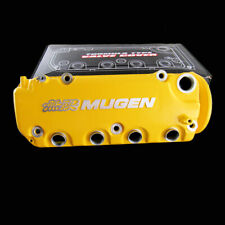 Engine Valve Cover For Honda Civic D16y8 D16y7 Vtec Sohc Yellow Mugen Sty Racing