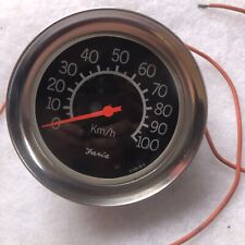 1950s 1960s Automobile Boat Hot Rod Speedometer 100 Mph Nos