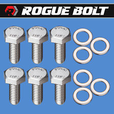 Mopar Big Block Valley Cover Bolts Hex Stainless Bbm 383 400 413 426w 440 R Rb