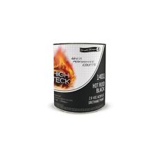 Hot Rod Black Satin Single Stage Urethane Paint Kit Gallon Or Qt. High Teck