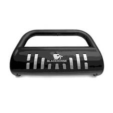 Black Horse Bull Bar Brush Guard Skid Plate Black Fits 2022-2024 Toyota Tundra