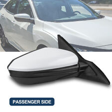Right Passenger Side Power Glass Mirror For 2016-2019 Honda Civic 3 Wire