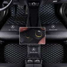 For Mercedes Benz All Models Car Floor Mats Leather Carpets Cargo Rugs Luxury