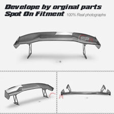 For Flat Trunk Universal 1580mm Rear Gt Spoiler Wing Carbon Fiber Bodykits