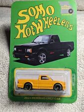 Somo Hotwheelers Club Yellow 2023 Members Only Car Syclone With Black Wheels