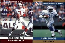 1990 Pro Set Football 601-800 - You Pick The Card