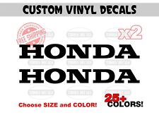 2x Honda Decals Honda Stickers 1 Set Helmet Motorcycle Pwc Jetski Atv Utv Car