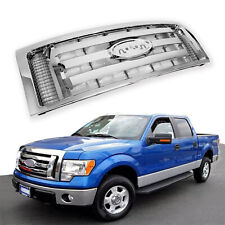 Chrome Upper Front Grille Grill For 2009-2012 2013 2014 Ford F-150 F150 Xlt