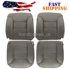 For 1995-1999 Chevy Suburban Driver Passenger Bottom Top Seat Cover Gray 132
