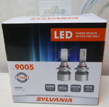 Sylvania 9005 Led Powersport Headlight Bulbs For Off-road Use Or Fog Lights