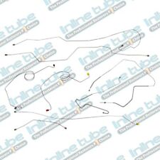 1974 Ford Truck F100 Power Disc 2wd Long Bed Brake Line Kit 8pc Stainless