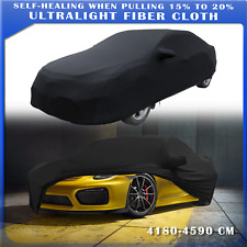 For Porsche Boxster Black Car Cover Satin Stretch Scratch Dust Resistant Indoor
