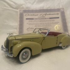 Rare 1 0f 1500 Franklin Mint 1940 Packard Darrin 124 D4c Limited Edition
