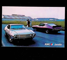 Circa 1972 Amc Javelin Muscle Car American Motors Car Postcard Issued By Amc